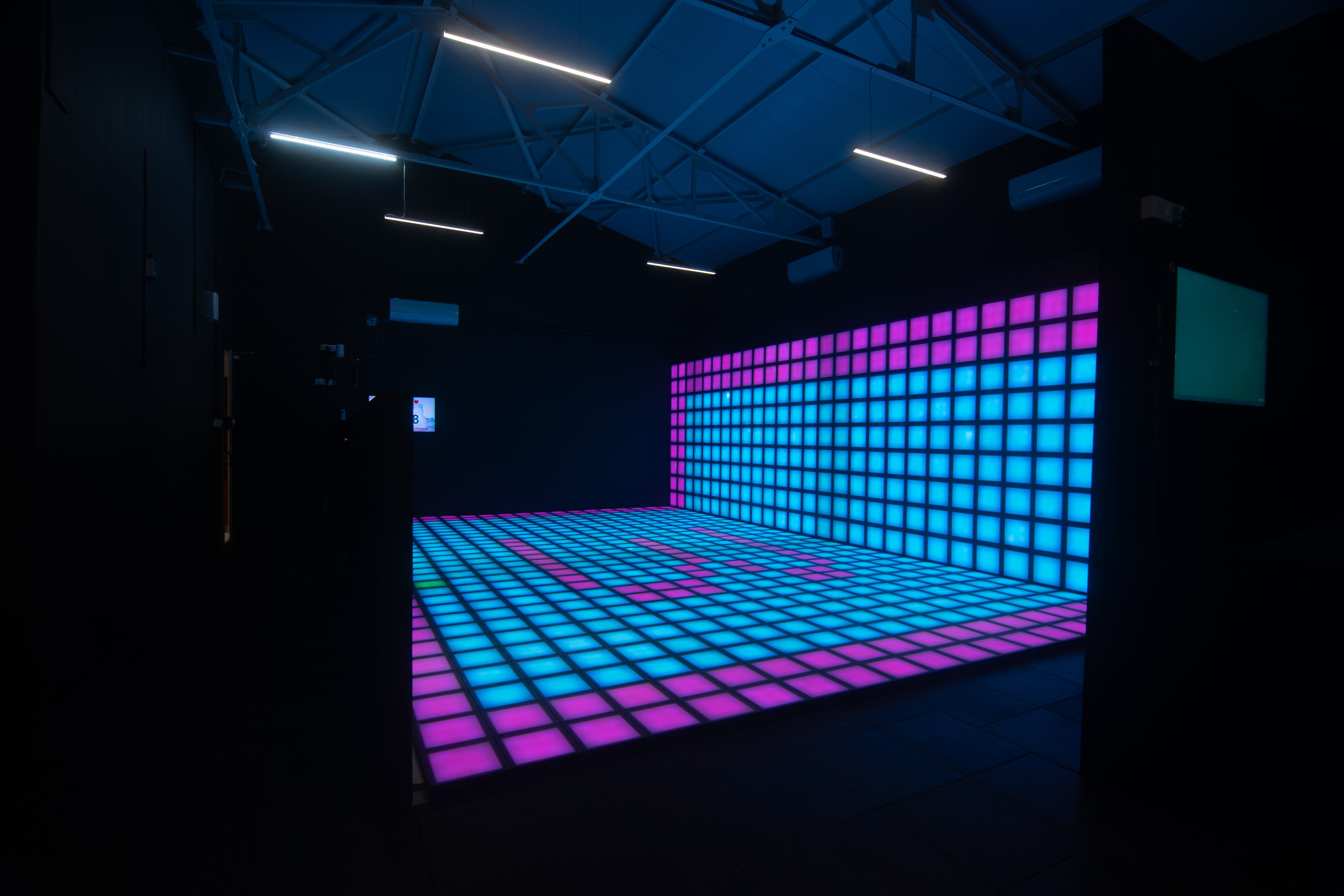 Multilane Slide with a Ball Pit Landing